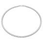 Swarovski Matrix Tennis Necklace - White with Rhodium Plating 5681796, 5681801