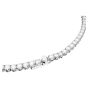 Swarovski Matrix Tennis Necklace - White with Rhodium Plating 5681796, 5681801