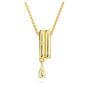 Swarovski Dextera Pendant - White with Gold Tone Plating 5663333