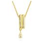 Swarovski Dextera Pendant - White with Gold Tone Plating 5663333