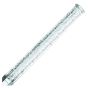 Swarovski Crystalline Octagon Shape Ballpoint Pen - Light Blue Lacquered