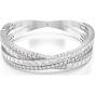 Swarovski Hyperbola Infinity Cuff - White with Rhodium Plating 5680269