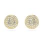 Swarovski Meteora Stud Earrings - Gold Tone Plated 5683444