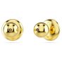 Swarovski Meteora Stud Earrings - Gold Tone Plated 5683444