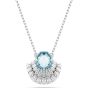 Swarovski Idyllia Shell Pendant - Blue with Rhodium Plating 5689195