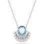 Swarovski Idyllia Shell Pendant - Blue with Rhodium Plating 5689195