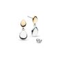 Kit Heath Coast Pebble Golden Drop Earrings 60186GRP