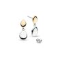 Kit Heath Coast Pebble Golden Drop Earrings