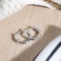 Kit Heath Marina Rope Bar Hinged Hoop Earrings - 61090RP