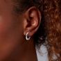 Kit Heath Bevel Cirque Midi Hoop Earrings
