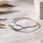 Kit Heath Entwine Twine Twist Hinged Bangle 70224RP