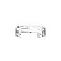 Les Georgettes Fougere 14mm Bracelet - Silver Finish