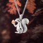 Clogau Tree Of Life Touchwood Squirrel Pendant 3STWSP