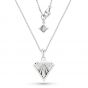 Kit Heath Empire Deco Diamond Shape Necklace 90401RP029