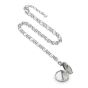 Kit Heath Revival Round Locket Figaro Chain Necklace 90439RP
