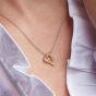 Kit Heath Desire Love Story Heart Necklace - Gold 90521GDS