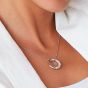 Kit Heath Bevel Cirque Zirconia Reversible Necklace 9152CZ