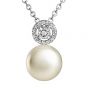 Jersey Pearl Amberley Halo Cluster Pendant 1703641