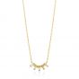 Ania Haie Glow Solid Bar Necklace, Gold N018-03G