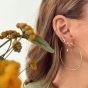 Ania Haie Glow Bar Stud Earrings, Silver E018-04H