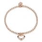 Annie Haak Cuori Rose Gold Charm Bracelet