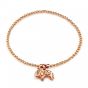 Annie Haak Santeenie Rose Gold Elephant Charm Bracelet