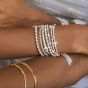 Annie Haak A Lot of Sparkle Silver Bracelet - Clear Crystal