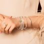 Annie Haak Aster Silver Bracelet - Crystal