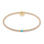 Annie Haak Aster Gold Bracelet - Turquoise B2236-17