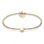 Annie Haak Dainty Boxed Heart Gold Bracelet B2060-17