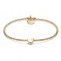 Annie Haak Dainty Boxed Heart Gold Bracelet B2060-17