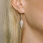 Annie Haak Feather Silver Drop Earrings