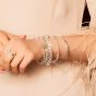 Annie Haak Frankie's Silver Bracelet - Crystal