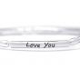 Annie Haak In The Pipeline Silver Charm Bracelet - Love You to the Moon and Back