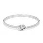 Annie Haak Lover's Knot Silver Bangle