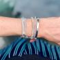 Annie Haak Lucki Silver Looped Bracelet