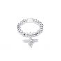 Annie Haak Mini Charm Silver Ring - My Guardian Angel
