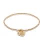 Annie Haak Santeenie Gold Charm Bracelet - Dream, Believe, Achieve B2048-17