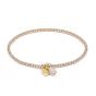Annie Haak Santeenie Moonstone Teardrop Gold Charm Bracelet B2050-17, B2050-19