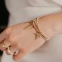 Annie Haak Santeenie Gold Open Star Charm Bracelet B0940 17, B0940 19