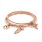Annie Haak Santorini Stack, Rose Gold Bracelet Stack