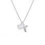 Annie Haak Stay Safe My Guardian Angel Silver Necklace