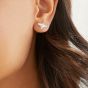 Annie Haak Tiny Bee Silver Stud Earrings
