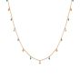 Annie Haak Turquoise Hearts and Stars Gold Necklace N0639
