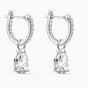 Swarovski Attract Pear Mini Hoop Pierced Earrings 5563119