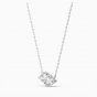 Swarovski Attract Soul Heart Necklace - Rhodium Plating - 5517117