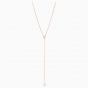 Swarovski Attract Soul Necklace - Rose Gold Plating - 5539007