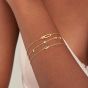 Ania Haie Gold Glam Interlock Bracelet - B037-01G