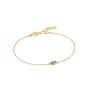 Ania Haie Gold Turquoise Wave Bracelet - B044-02G