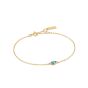 Ania Haie Gold Turquoise Wave Bracelet - B044-02G